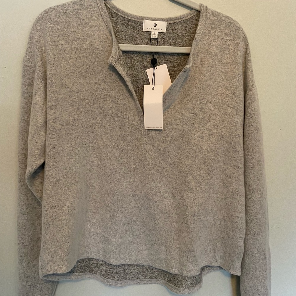 Socialite sweater gray